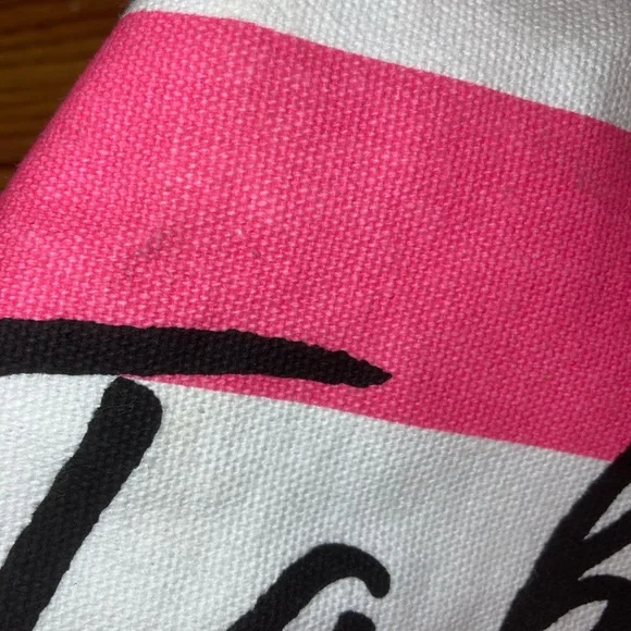 Victoria’s Secret canvas beach bag - Picture 4 of 9